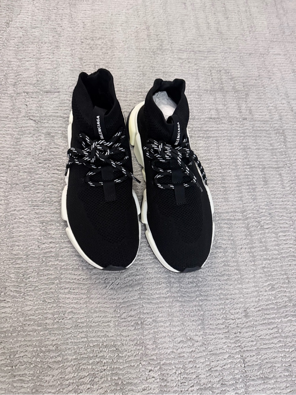 Balenciaga Black Knit speed lace up
Sneakers with White Sole Women size 41